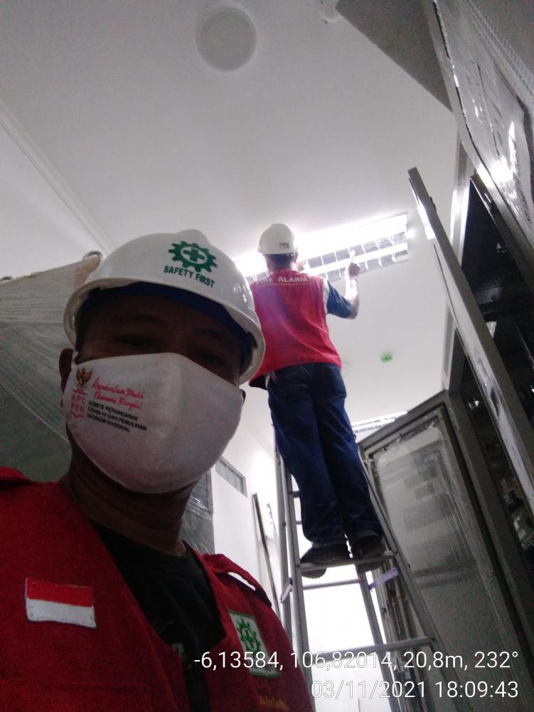 Jasa Instalasi Pemasangan Perbaikan dan Pengadaan Fire Alarm / Alarm Kebakaran Medan Sumatera Utara / Sumut