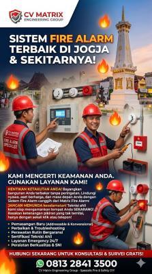 Fire Alarm untuk Rumah Sakit, Klinik, dan Puskesmas di Jogja Yogyakarta: Sistem Keselamatan yang Melindungi Pasien, Tenaga Medis, dan Aset Kesehatan