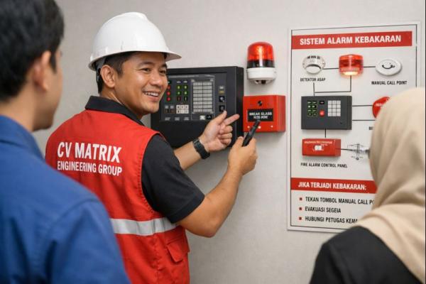 Perencanaan & Desain Sistem Fire Alarm / Alarm Kebakaran